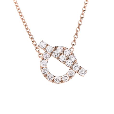 finesse necklace hermes|Hermes diamond finesse pendant necklace.